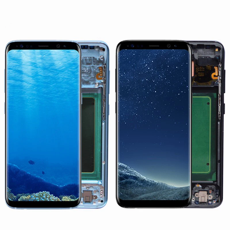 Oled Screen Replacement Mobile Phone Lcd Pantallas Samsung Galaxy S8 Plus Display Lcd For Samsung S8 Ecran Screen Display