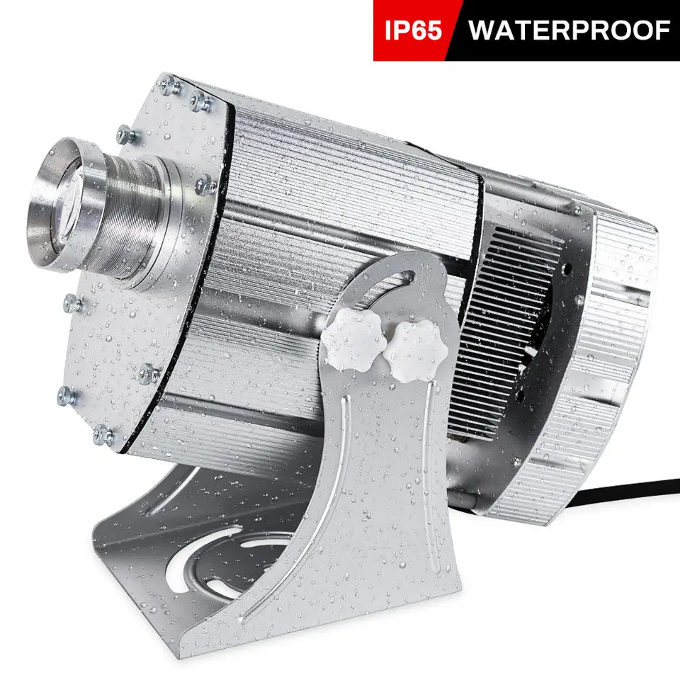 300w ip65 outdoor waterproof commercial street door laser logo light rotating gobo projector wedding led advertising light