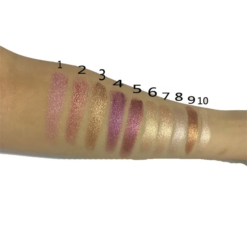 Wholesale Private Label Cosmetics Single Glow Highlight Custom Press Highlighter Makeup