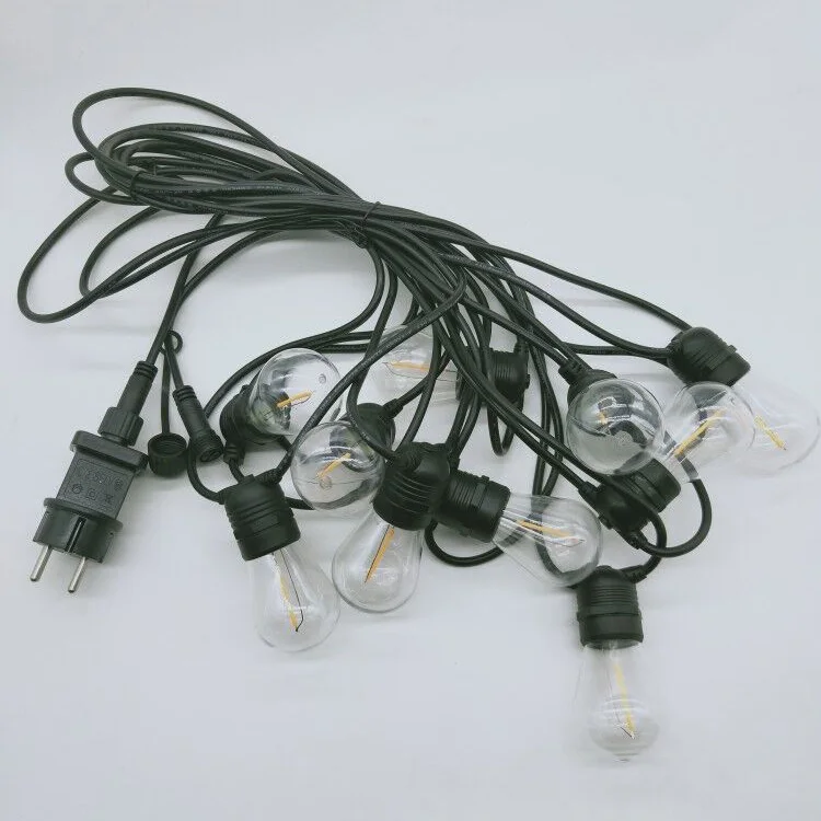 Low Voltage 12V/24V/36V 1800-6500K 7/10/20 PCS led bulbs Christmas LED S14 G45 A19 ST64 G80 String Lights