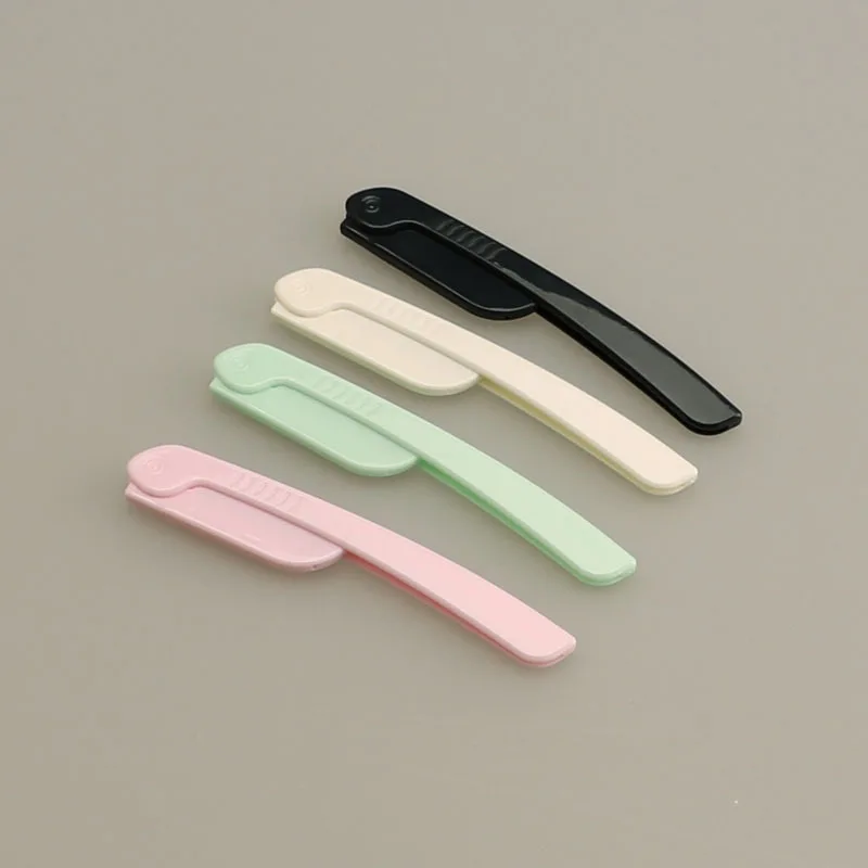 Fold-able dermaplaning facial toll hair trimmer safety sharper wholesale eyebrow grooming razor