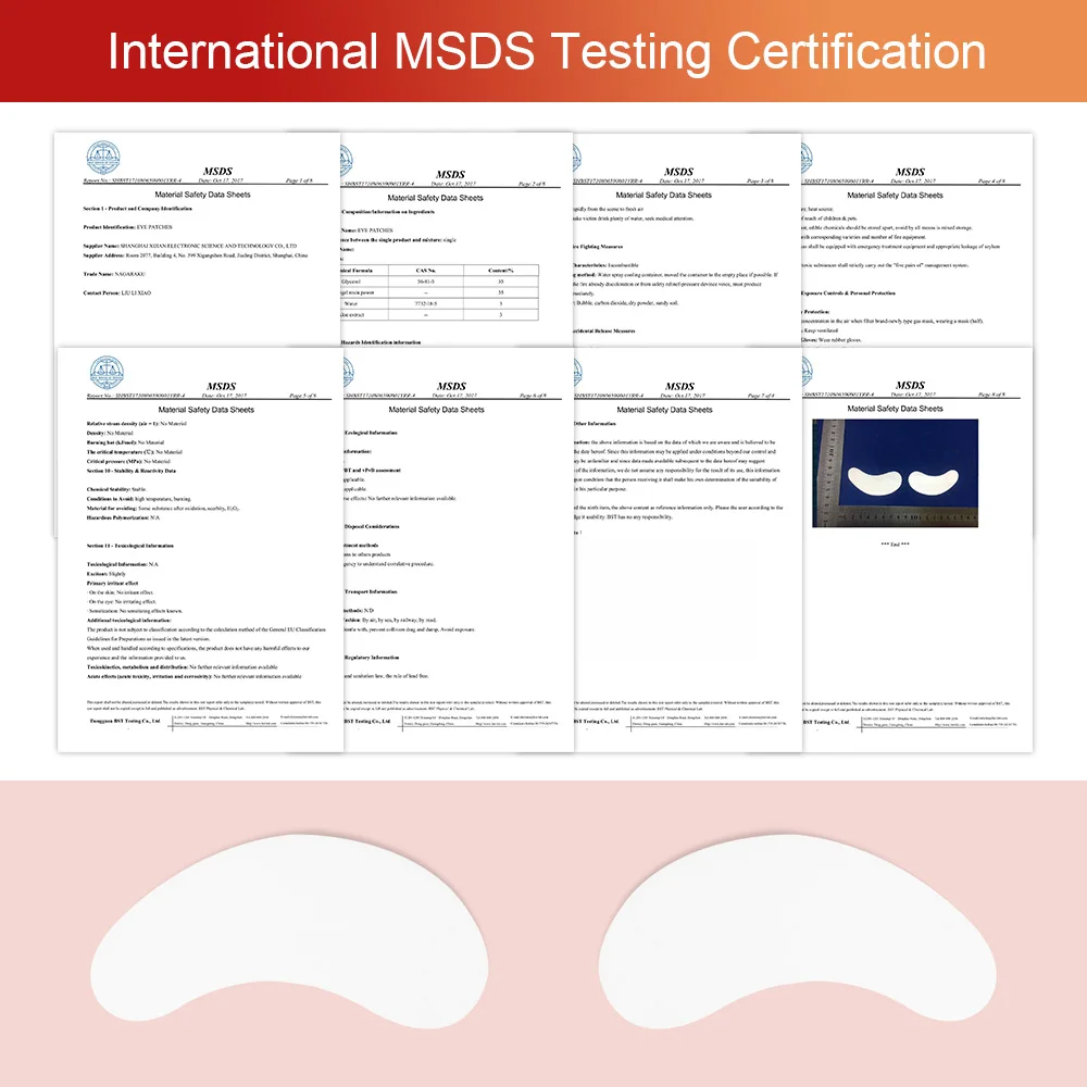 
NAGARAKU eyelash extension pads Under eye pads Lint Free Eye Gel patches eye patch for eyelash extension patch 