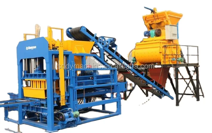 QT5-15  hydraulic vibration business brick making machine adobe 2021