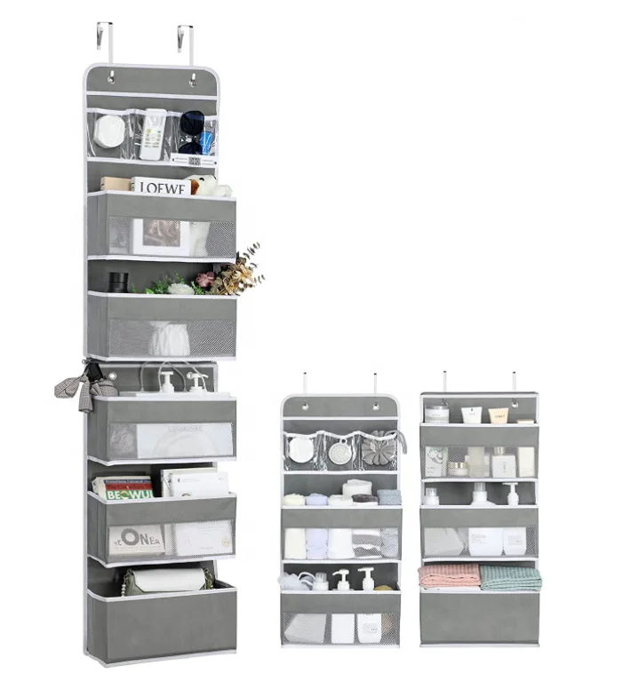 Дверной Органайзер с 6 полками, 1 разделение на 2 висячих дверных органайзера