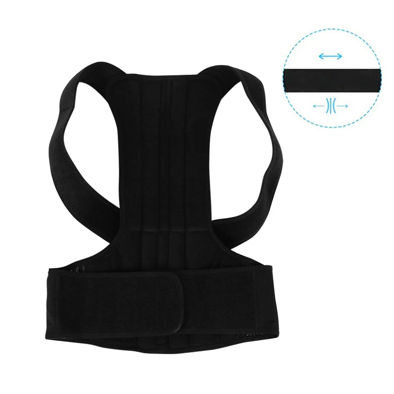Стандартный Корректор осанки, офисные стулья, удобный Корректор осанки для спины унисекс