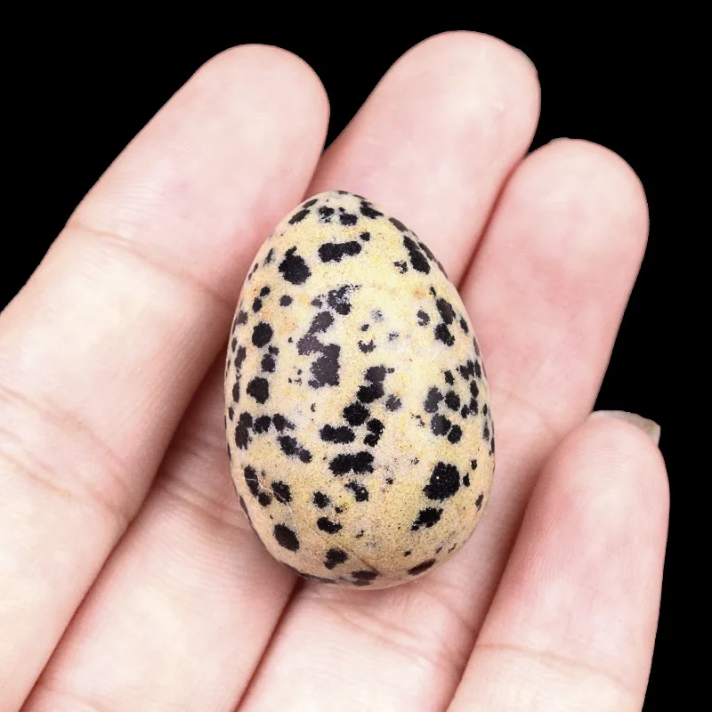Natural Crystal Mini Egg Jewelry Manufacturers Wholesale Jade Polished Bird Eggs Unakite Jewelry For Women And Men