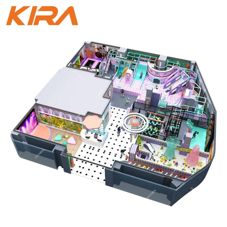 Angel Jungle Theme Kids Soft Play Forest Indoor Playground Commercial Children Playground Indoor