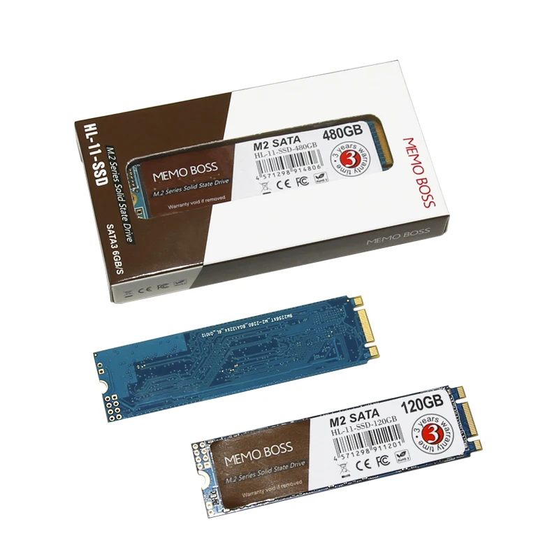 Твердотельный жесткий диск Memoboss по лучшей цене SSD Sata3 250 ГБ 500 1 ТБ 2 Ngff M.2 2280 Ssd
