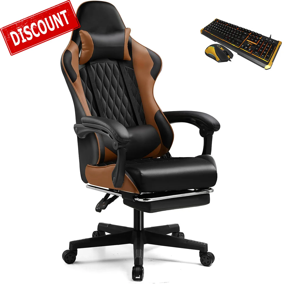 Стул игровой из ПУ