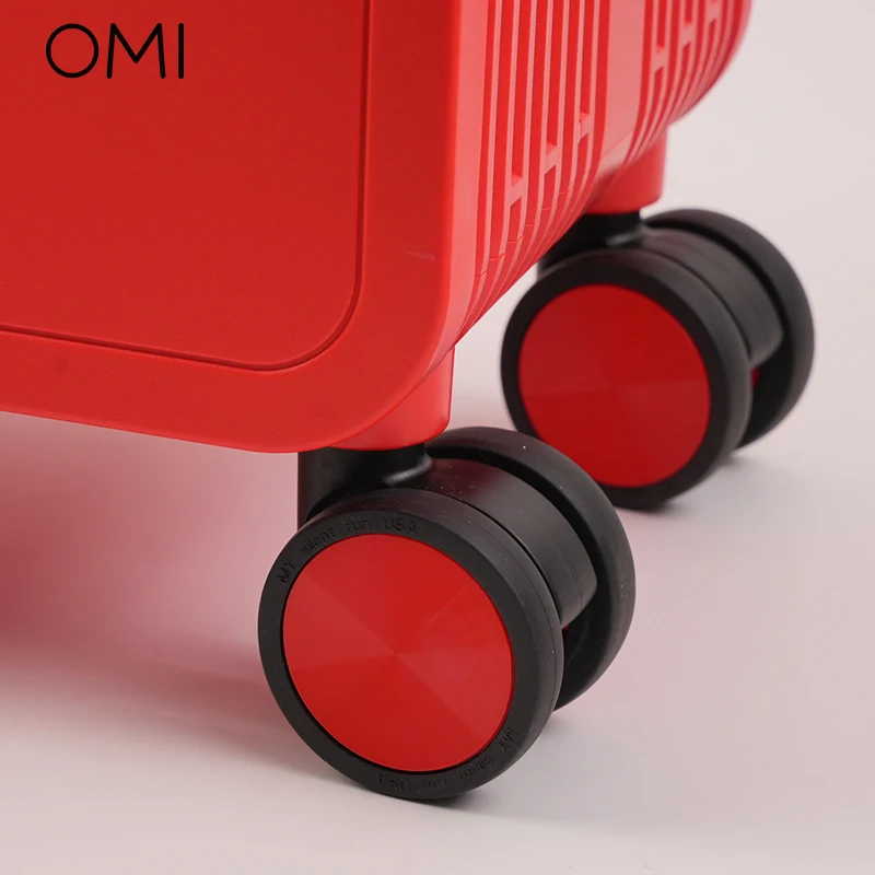 Wide Handle Travel Luggage Suitcase Rolling Spinner Wheels Hardside ABS TSA Lock 20 24 Inch Unisex Traveling Trolley Case