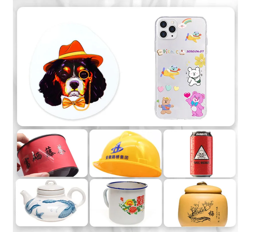 Small Desktop Roll To Roll 2-in-1 Film Transfer Printing Machine Lamination Sticker Label Cup Bottle UV DTF Printer