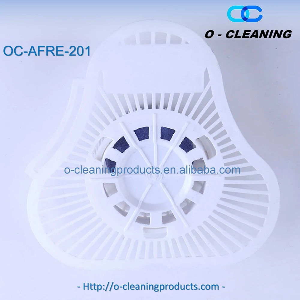 O-Cleaning Biological Urinal Screen With Non-Para Cleaner Block,Long Lasting Toilet Urinal Deodorizer Odor Remover Air Freshener