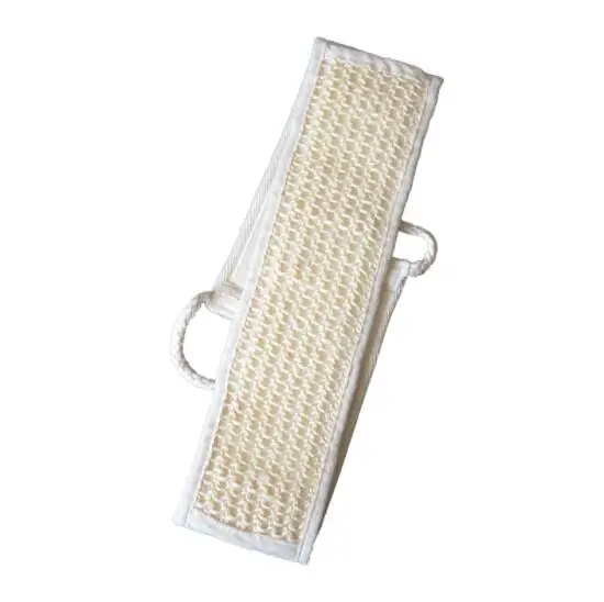 Eco Friendly Loofah Linen Bath Sponge Body Exfoliating body Scrubber Natural Shower Body Bath Scrub
