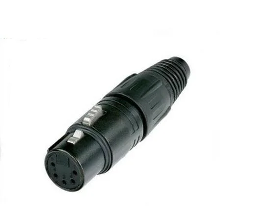  NEUTRIK Utrik NC3MXX-B Camon XLR черный золотой сбалансированный аудио Разъем