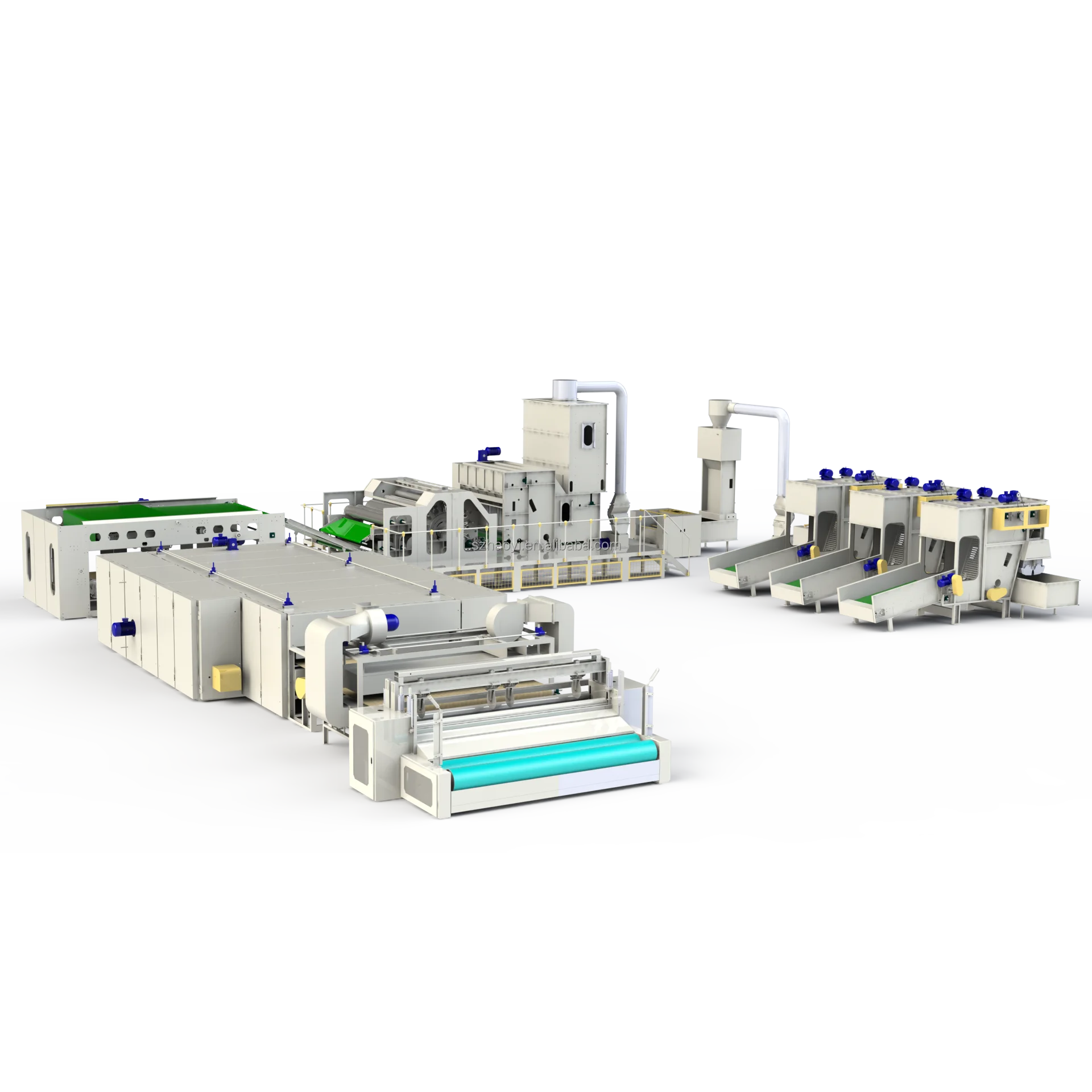 Nonwoven carpet making needle loom needle punching machine