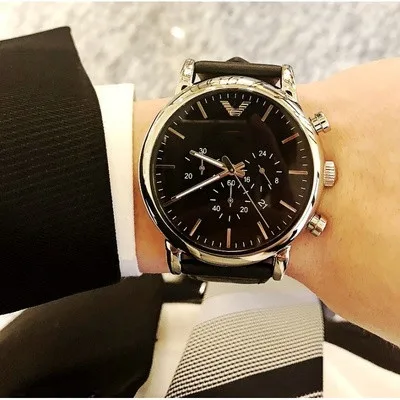 AR2453 High Quality10ATM Waterproof Wristwatch Miyota fashion Automatic Watch Movement quartz chronograph watch men wrist luxury