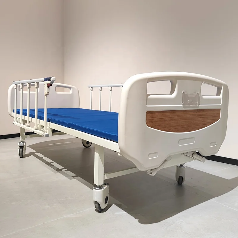 Factory supply Manual Home Rehabilitation Bed 2 functions Double Crank Hospital bed with easy Assembly