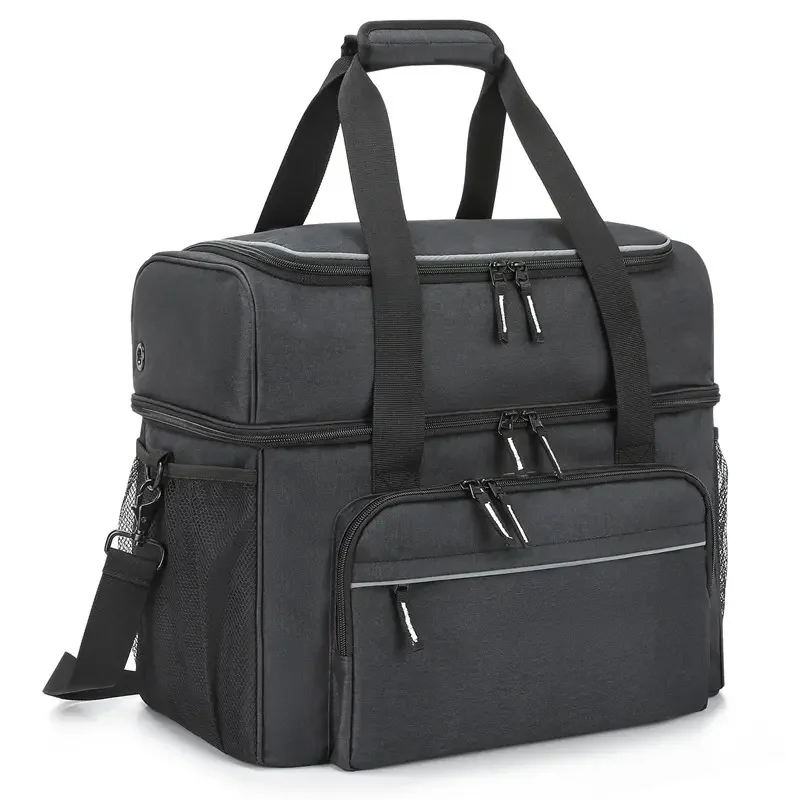 Wholesale Factory Tote Bowling Ball Bag Handbag Durable Bowling Bag 2 Balls