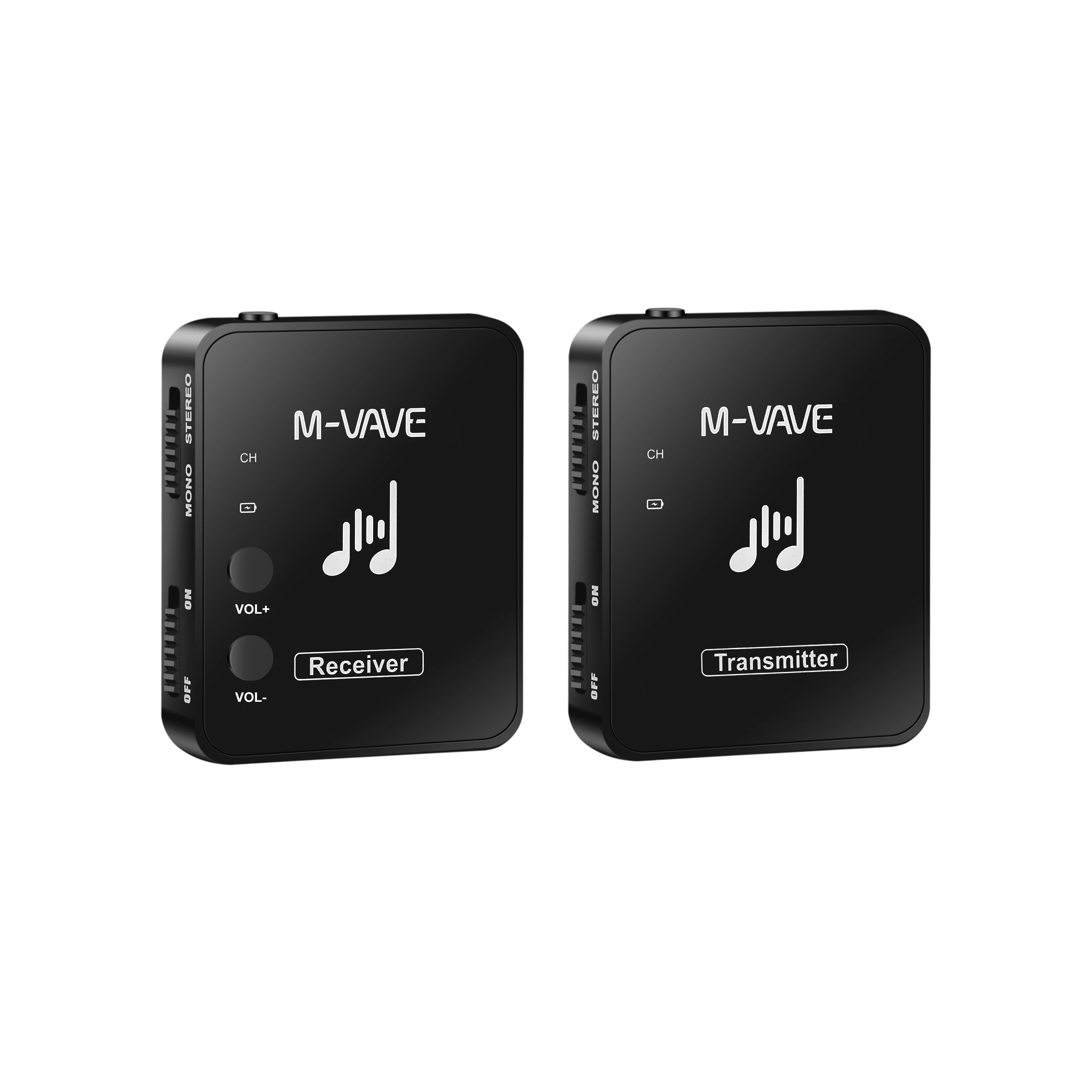 Cuvave WP-10 2,4G Беспроводные Наушники Hi Fi монитор перезаряженный передатчик приемник Поддержка стерео подойдет как для повседневной носки, так и функция записи телефонных разговоров