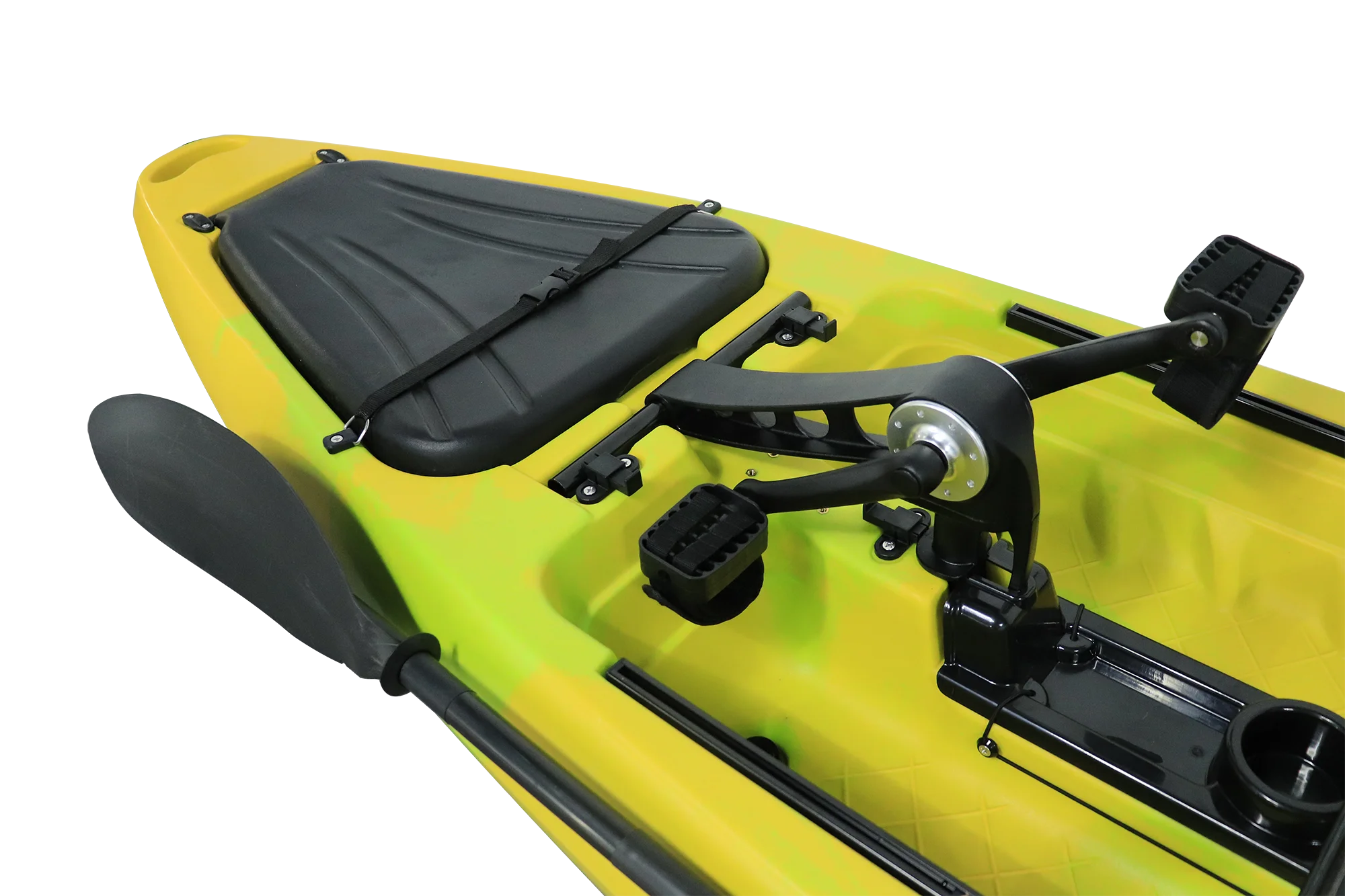 Customize factory wholesale single seat kayak propel foot pedal drive system for fishing kayak boat