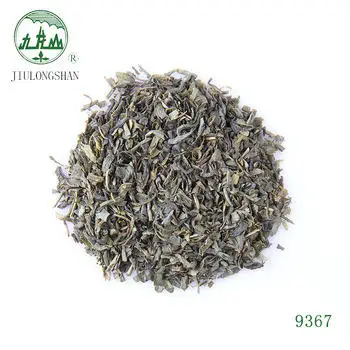 Te Verde Chun Mee Natural Jiulongshan Stir-fried Loose China Chunmee Green Tea 9367
