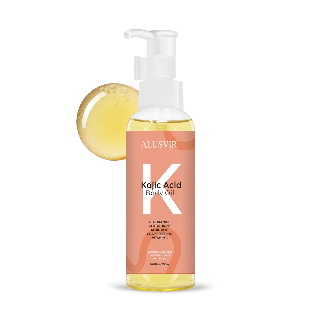 Oem Private Label Best Natural Kojic Acid Skin Extra Strong Whitening Skin Care Body Care Essential Oil For Black Skin