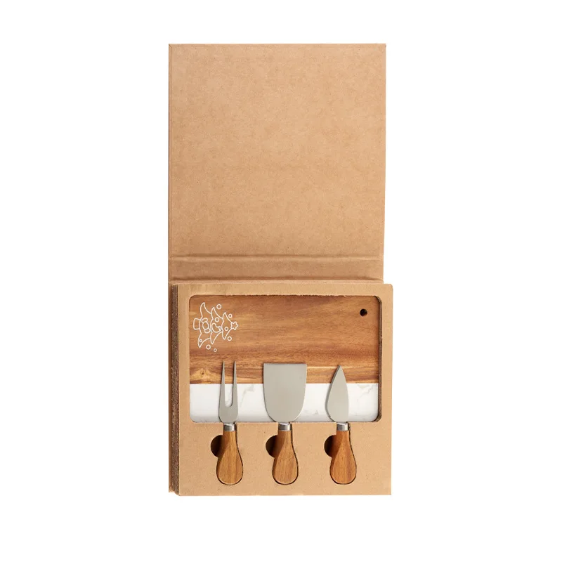 Заводская поставка кухонные принадлежности коробка для книг Западная посуда из акации и мангиума разделочная доска сыра хлеба