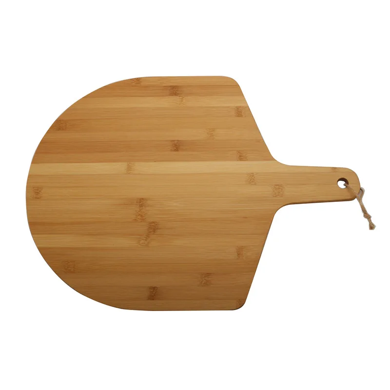 
Kitchen Bamboo Pizza organic cutting board chopping borad Chopping Blocks with hole handle 
