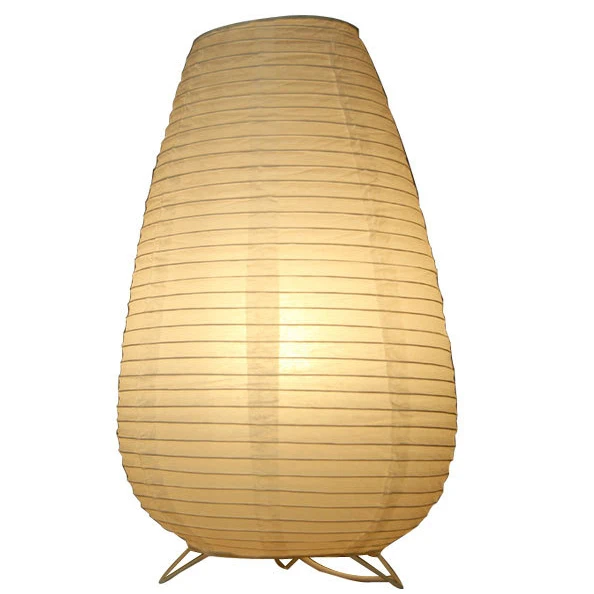 North Europe Japanese style battery operated or E14 bulb base paper floor table lamp for living room corner,bedroom,hotel,