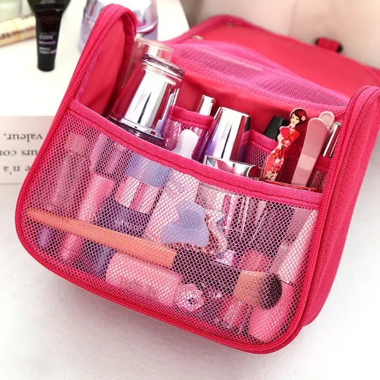 Travel Cosmetic Makeup Organizer Hand-made Cosmetic Bag 2021 Factory Wholesale Plain Washing Cosmetic Bag for Women Ladies 0.2kg