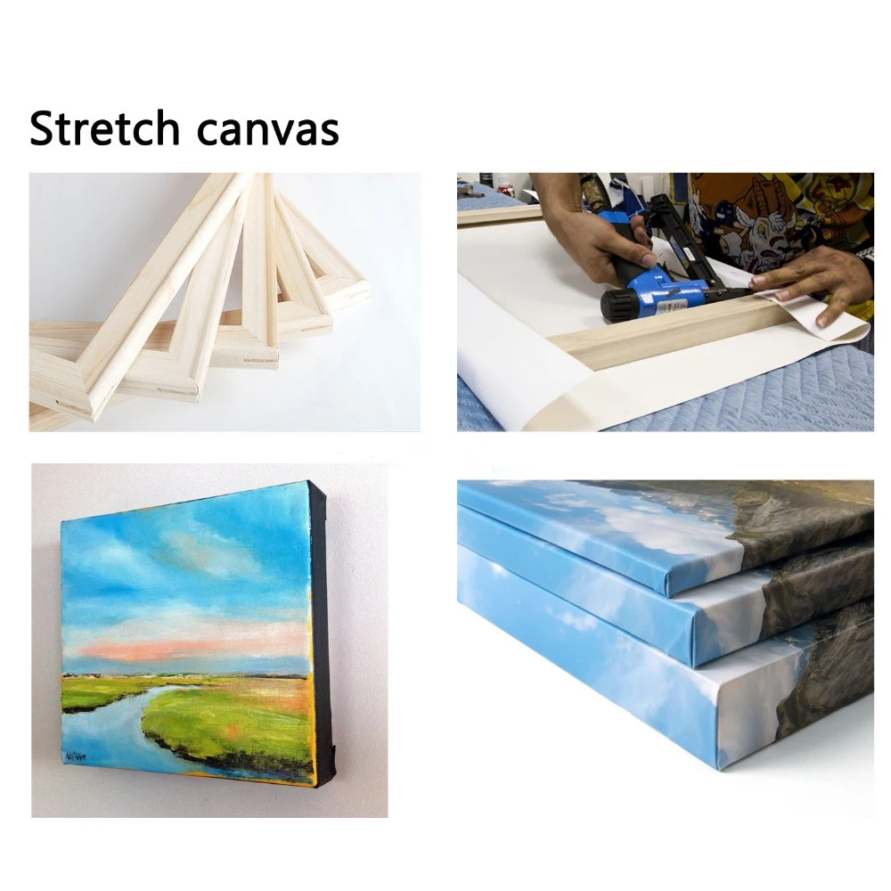 Wholesaler High Resolution Custom Canvas Art Prints Printed Painting Car Painting
