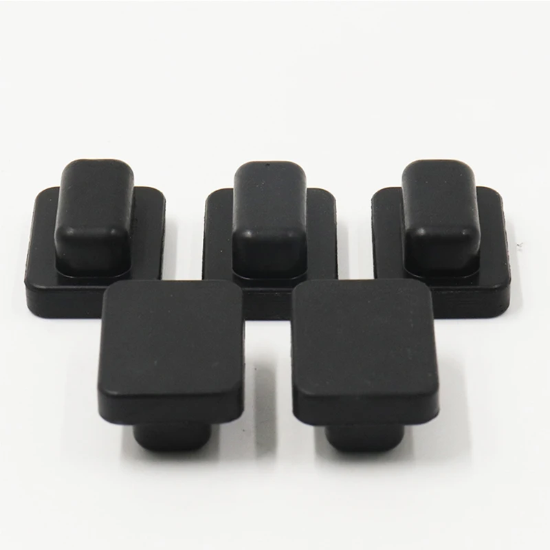 Customize rubber plug Silicone EPDM NR Hole Stopper, T-type Stopper Rubber Pipe Hole Plugs