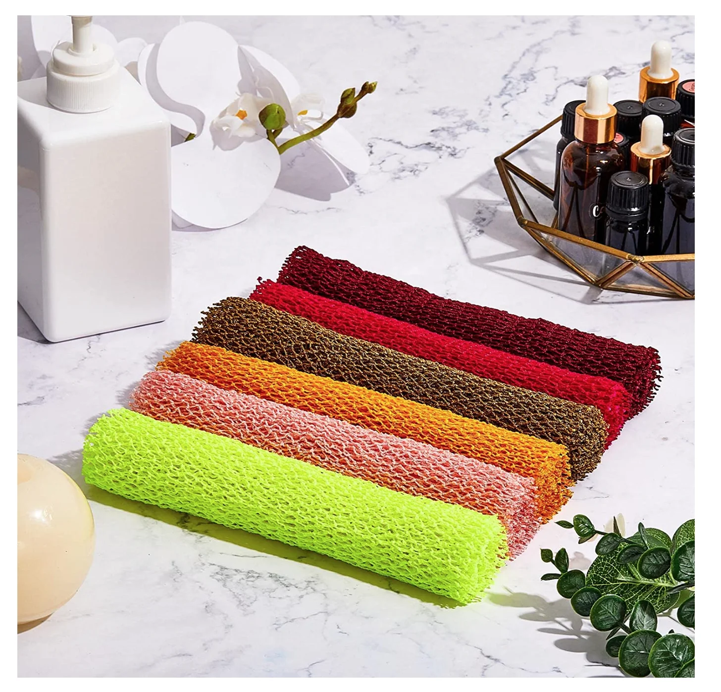 African nylon polyester knotted net Africa sponge net