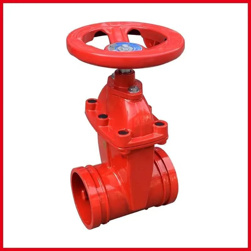 PN16 Non Rising Stem Groove Type Gate Valve DN50-DN300