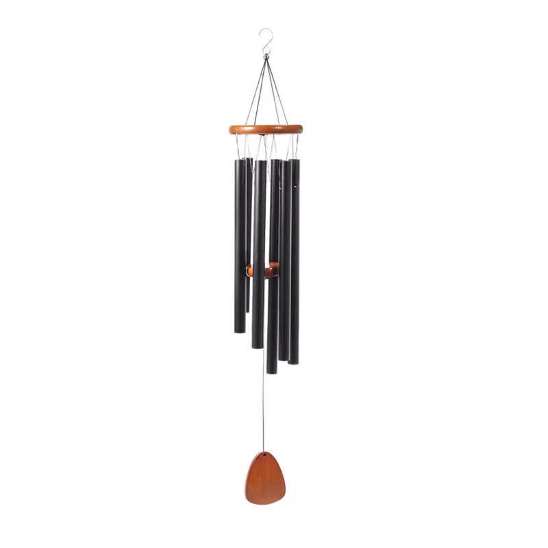 Hot Selling New Arrival Sympathy Gifts Wind Chimes Luxury Aluminum 6 Tubes Memorial Wind Chimes