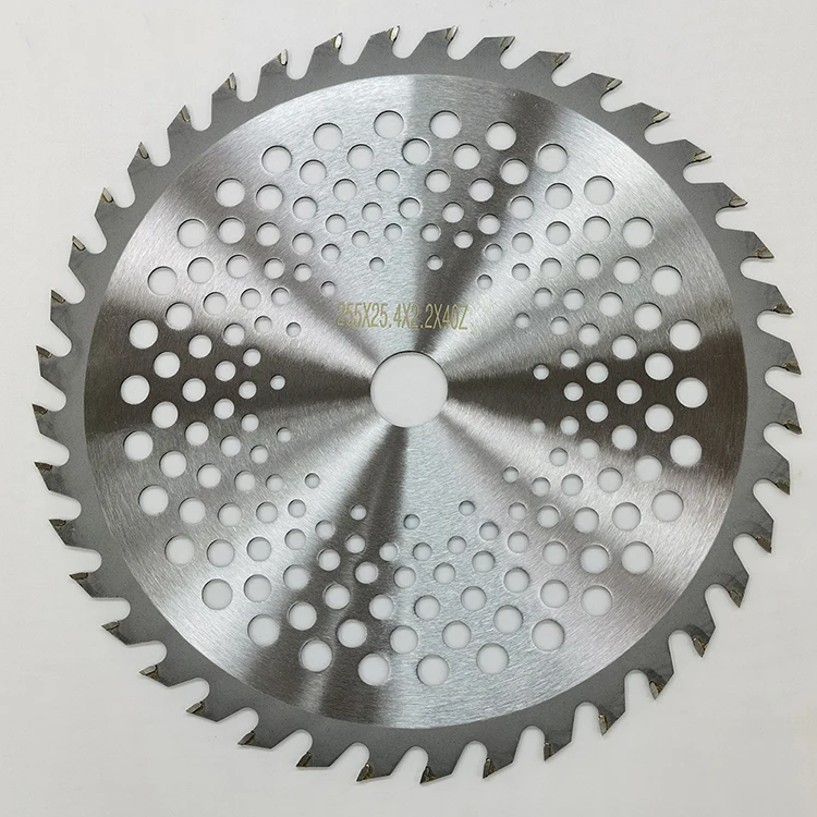 
255mm 40T professional brush cutting saw blade 