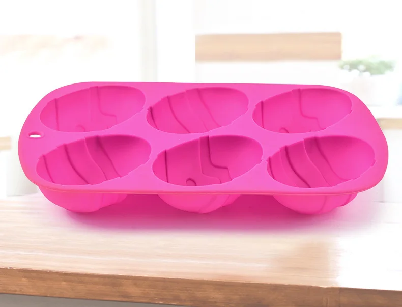 Qimeng Amazons Best Selling Products Kitchen Gadgets Silicon Mold For Cake Decoration Easter Egg Cake Mold