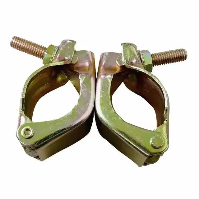 Swivel Scaffolding Sleeve Coupler Clamp Q235 Steel Formwork Tube Various Types for Sale