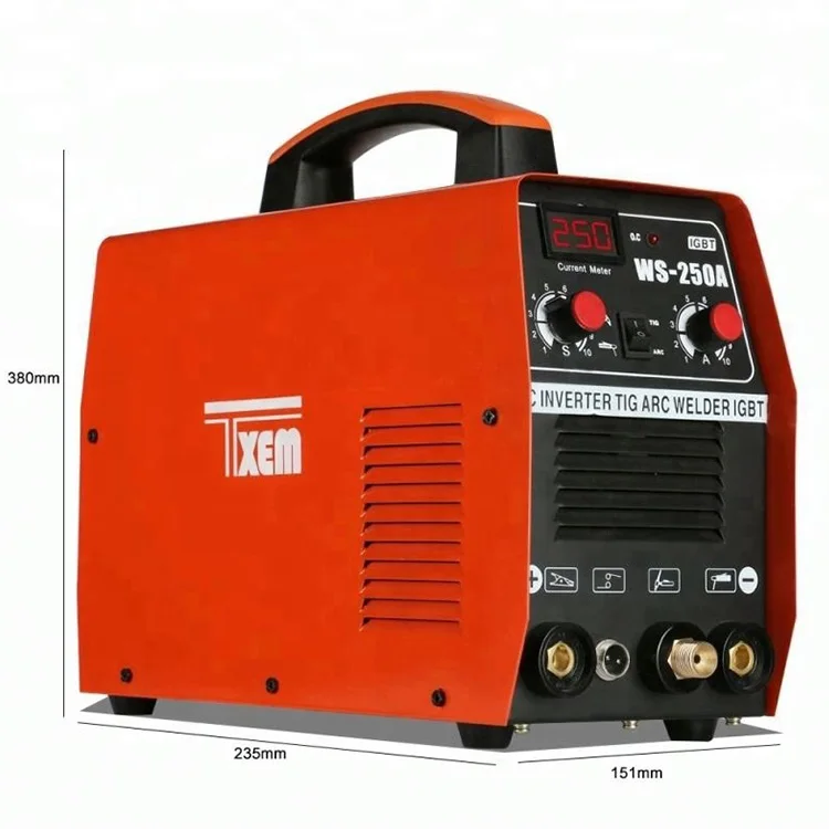 
AOTAI Portable Light Weighthigh Efficiency Igbt 250amp Inverter Tig/mma Welding Machine Tig Welder 