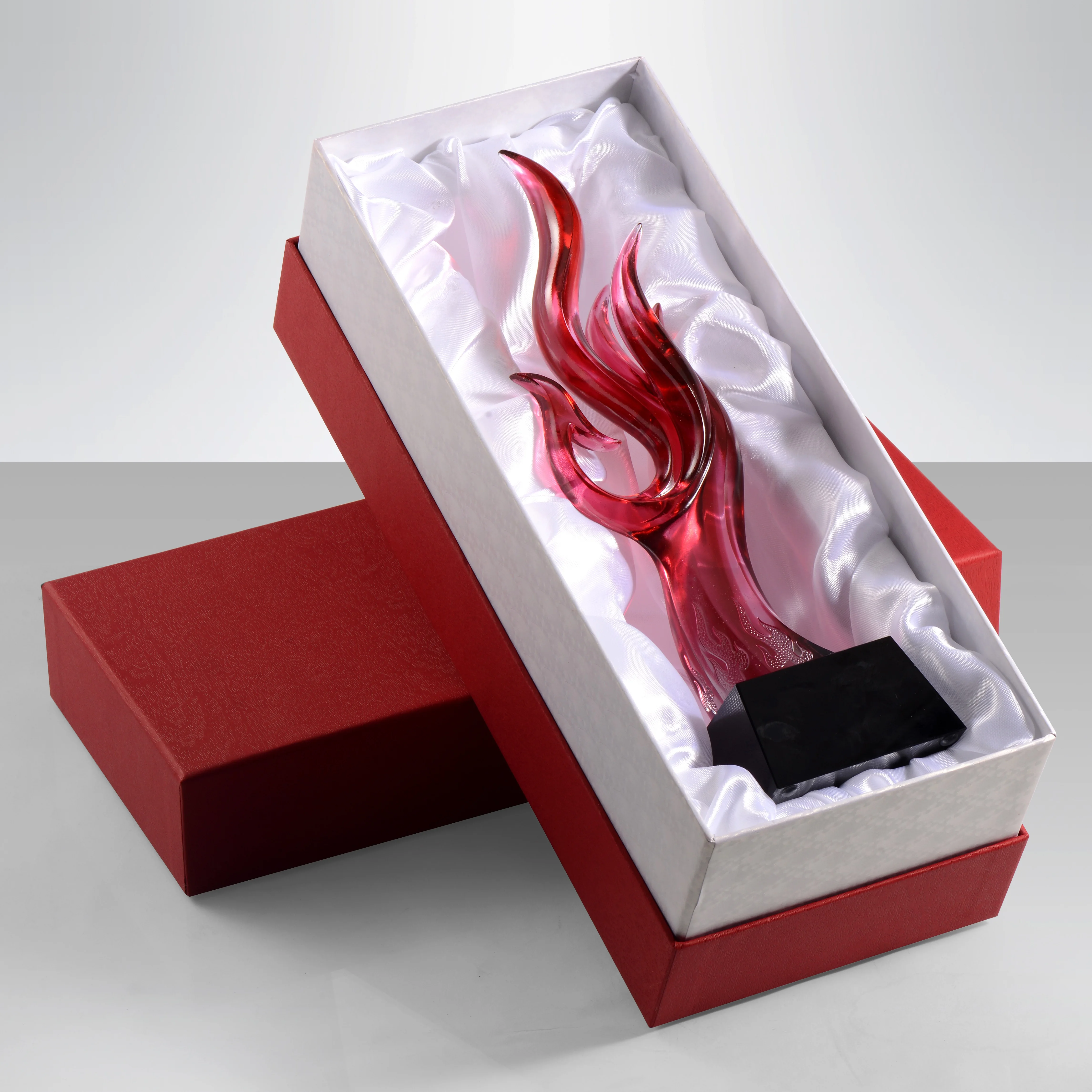 Best-Selling Custom Phoenix style K9 Crystal Crafts Trophy Custom Business Gift The High-Grade Crystal Glass Trophy