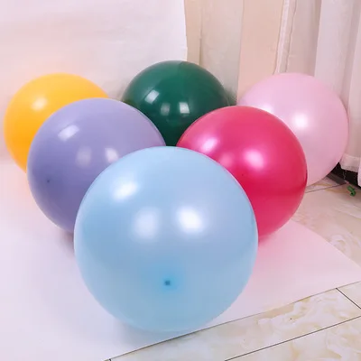 10inch Mix Colorful China Wholesale Round Helium Matte Latex Party Balloon