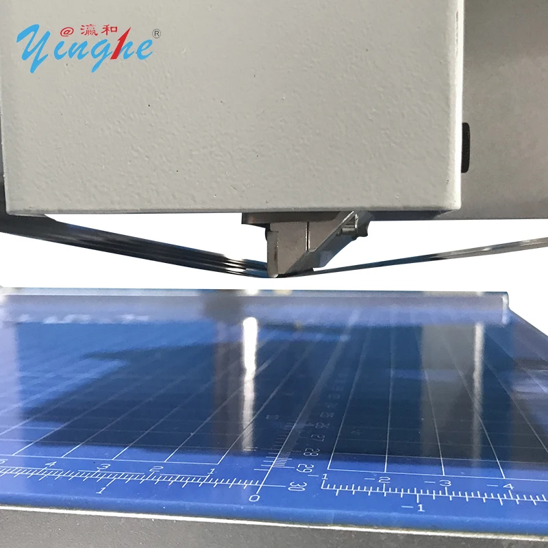 YH-8025 High Resolution Hot Foil Stamping Printer Easy Operation Semi Automatic Digital Hot Gold Foil Stamping Machine