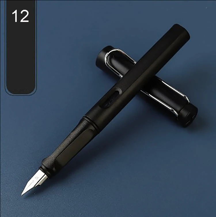 F011   Wholesale High-Grade Colorful Classic Plastic Fountain Pen for student and gifts