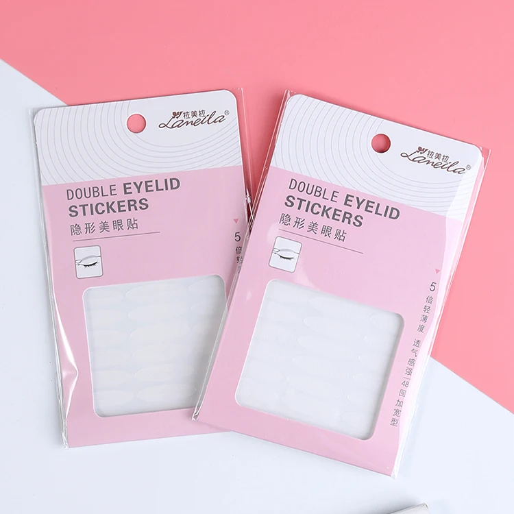 Lameila 48 шт./компл. распродажа, невидимая двойная лента для век, инструмент для красоты глаз, инструмент для двойных век, наклейки для двойных век A118