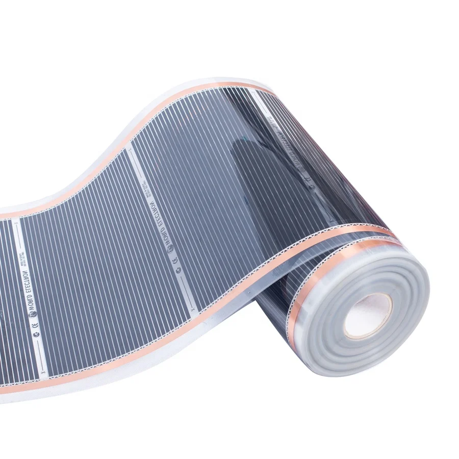 
OEM 220W Heating Films PTC Energy Saving Room Floor Heat Film Anti-condensation Balance Valve PET Film + Carbon,pet Carbonwarm 