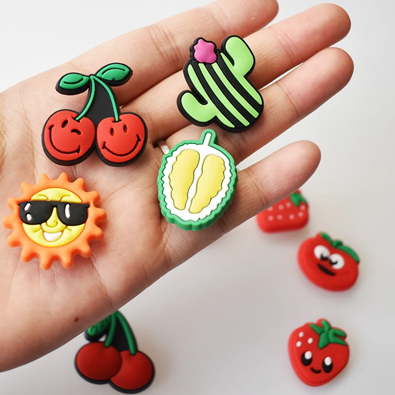 Set Series Doughnut Cartoon Character Shoe Charms For Kids Custom Cartoon Pvc Designer Shoe Charms Cute Shoe Charms