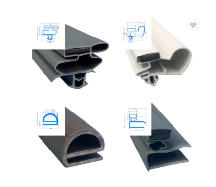 Factory best price Fridge gasket sealing strip freezer door seals Refrigerator window Magnetic PVC gasket rubber