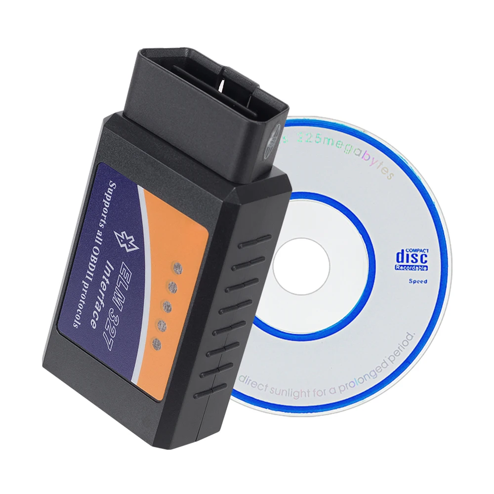 Scanner V1.5 PIC18F25K80 BT/WIFI Car Diagnostic Tools Auto ELM 327 OBDII Code Reader Work Android/IOS/Windows 12V