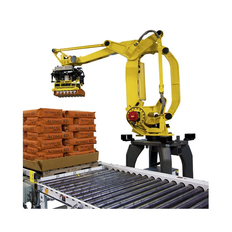 wholesale custom automatic clay brick robot stacking machine handling manipulator arm with gripper for aluminum ingot