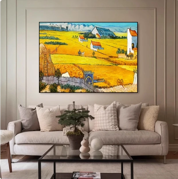 Famous Van Gogh Paintings Starry Abstract Wall Art Living Room Painting Hotel CanvasHand Painted reproduction paintings